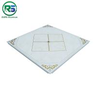 Parede interior à prova de fogo painéis de honeycomb de alumínio 4x8 azulejos de alumínio arquitetônicos regular