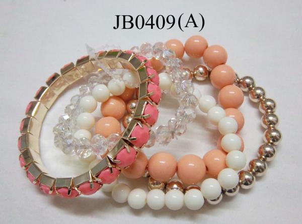 colourful beaded bracelet pack