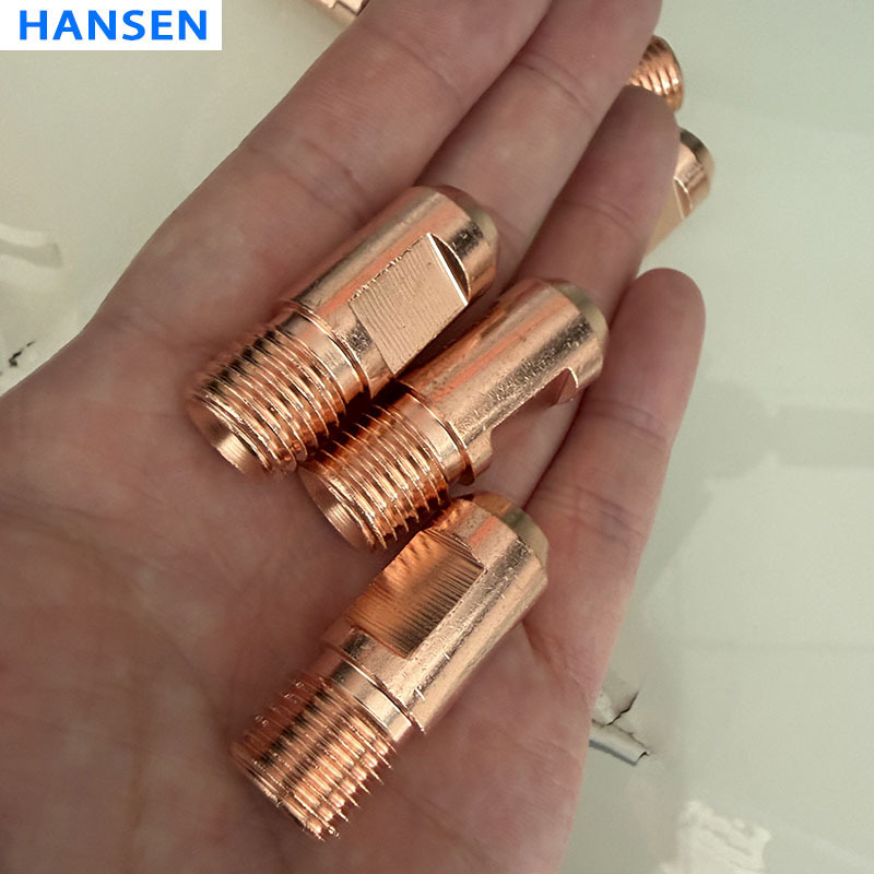 Submerged Arc Welding Contact Tip ，SAW Contact Tip ，M14*1.5 Submerged Arc Contact Tip ，Factory supply M15*1.5 submerged arc welding contact tip , pure copper & chrome zirconium copper optional