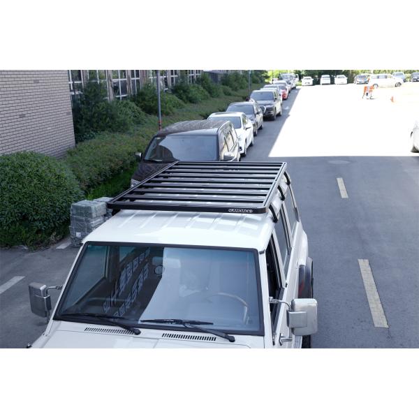 Easy to Install Flat Aluminium Roof Rack for NISSAN Y60 2166*1320mm Crossbar System