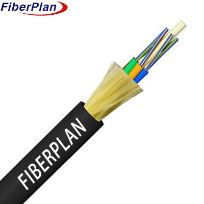 Kevlar Yarn Strengthen Aerial Fiber Optic Cable 4 6 8 12 24 Core GYFTY