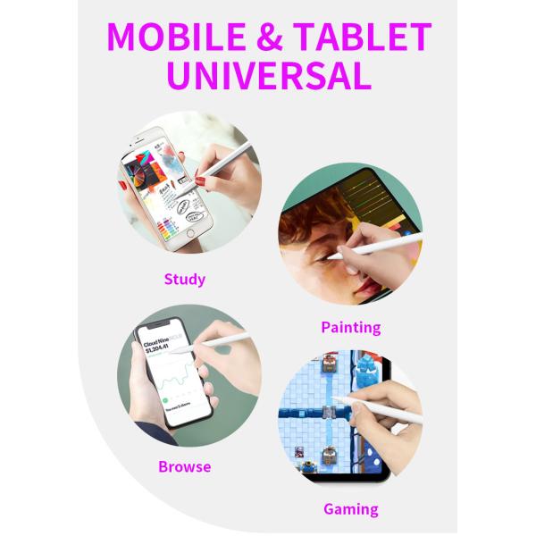 Магнитный активный карандаш грифеля для экранов касания/планшетов писать чертеж