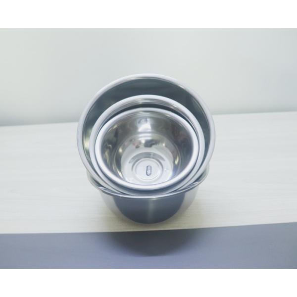 16-40cm Stainless Steel Cookware Sets Water Bowl For Puppy Dog