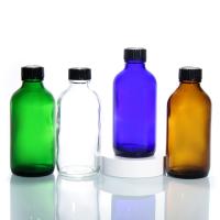 30 ml 50 ml 60 ml 80 ml 100 ml Loção Sero Vidro congelado Fota de óleo corporal com bomba para cuidados com a pele