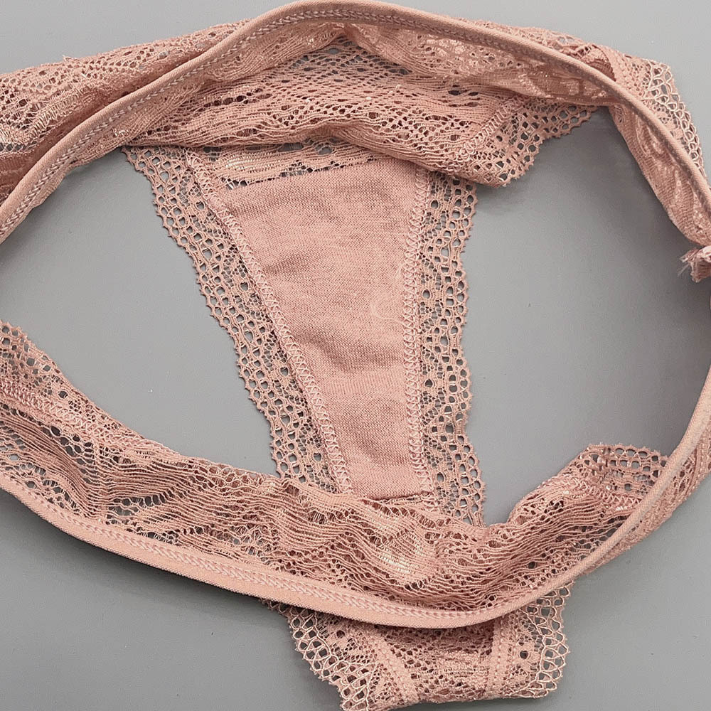 Best Selling Thongs for Women Wholesale 12PCS/Pack Lace Sexy Thongs Panties Mix All Colors Evenly in One Pack Women Thongs