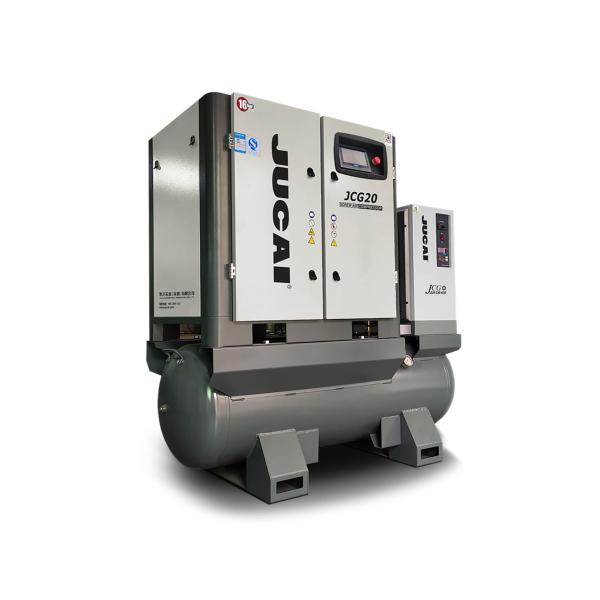 Economical 15kw 20HP Durable Air dryer Combined Screw Air Compressor