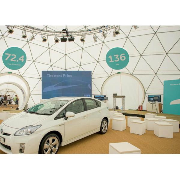 Durable Steel Q235 Arch Roof Sport Outdoor Dome Tent For Outdoor Wedding Party And Event