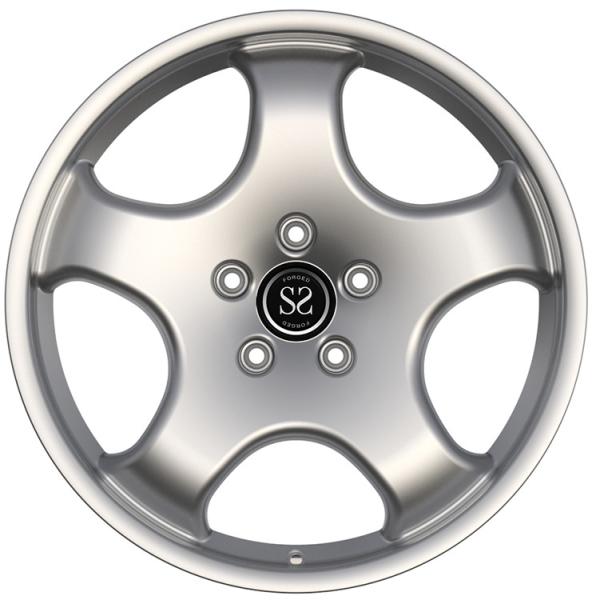 Porsche 991.1 turbo Silver Rims 21x11.5 ET 49/5x130/71.6