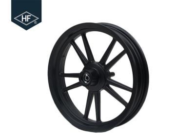 14 Inch Motorcycle Wheel Parts Black Front Rear Scooter Aluminum Alloy Parts