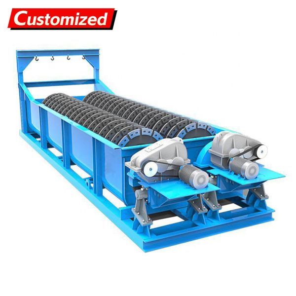 Customized Stainless Steel Spiral Sand Washer for Chemical Industry with High Cleaning Efficiency