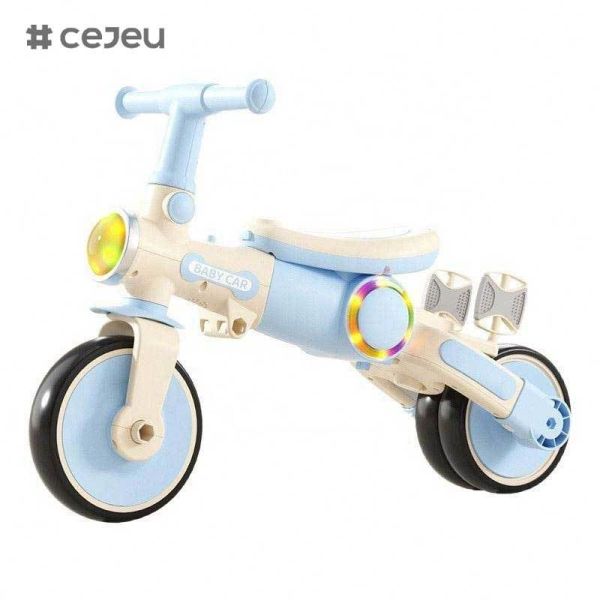 CJ-YB-666 Children's Plastic Baby Tricycle Stroller Ages 1-6 Sitting Sliding