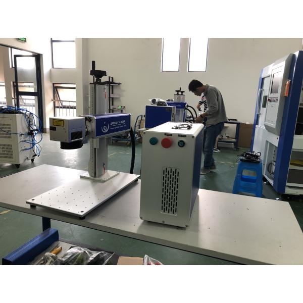 High Precision engraving Marking 30Watt Jewelry Laser Machine with rotary marking rings