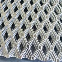 A cor tripla de Diamond Aluminum Sliver Mesh Sheet revestiu a folha de alumínio gravada