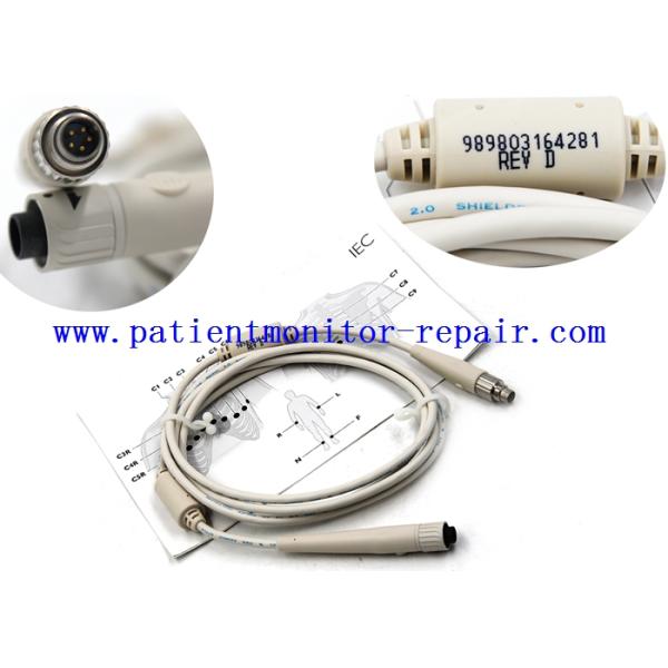 Referencia paciente durable 989803164281 del cable de la fecha del IEC USB de Pagewriter TC de los accesorios del equipamiento médico