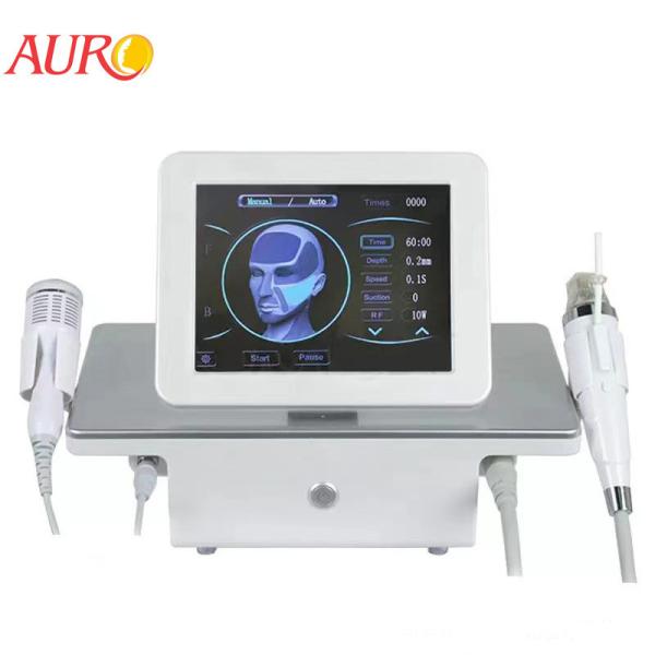 4 Needle Cartidges Electric Face Lift Machine RF Microneedling And Cryo Cold Hammer