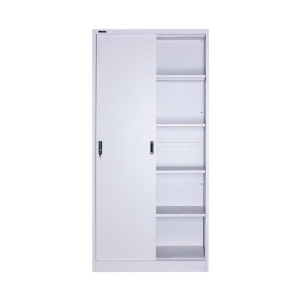 Sliding Door Steel File Cabinet Storage Metal Book Rack Cabinet