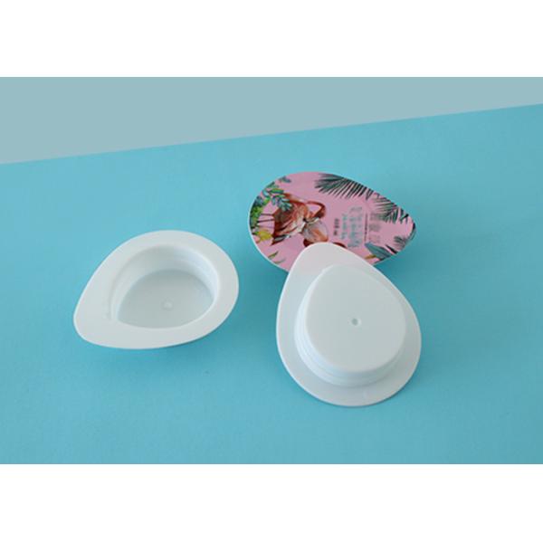 Чашка пластикового образца студня 2ml пудинга косметического упаковывая