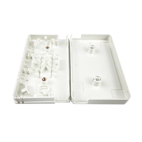 ABS 2-ядерный пластиковый оптоволоконный лицевой пластинки разъемной панели для внутренней сети FTTX