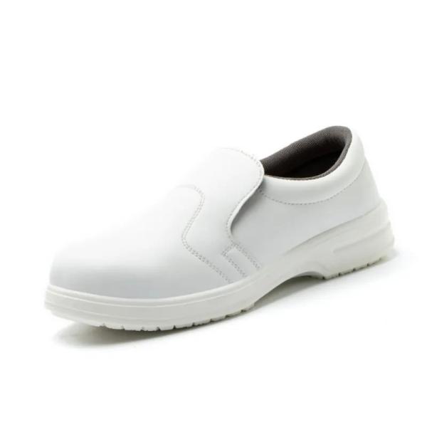 Medical Nursing Clinical Shoes White Leather Non Slip Shoes In Orthopedic Hospital
