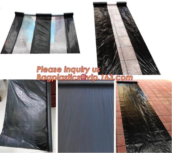 Agriculture PO film greenhouse clear plastic film,Greenhouse plastic HDPE printed film for bituminous Waterproof Membran