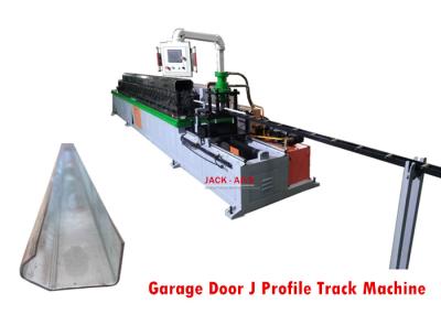 Rolo que forma a linha para trilhas de fabricação do perfil do perfil J da porta da garagem