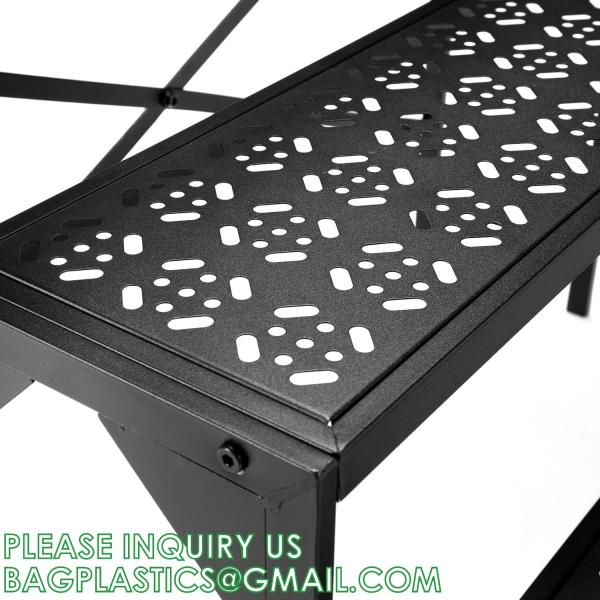 Metal Plant Stand Garden Display Shelf Flower Pot Holder Storage Organizer Rack Indoor Home Outdoor Patio Balcony