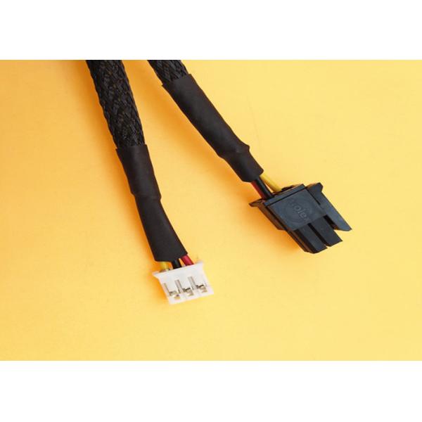2*2p Molex 43025 Black Connector Micro Fit 3.0mm Pitch To 3pin Jst - Ph2.0 26awg Wire Harness