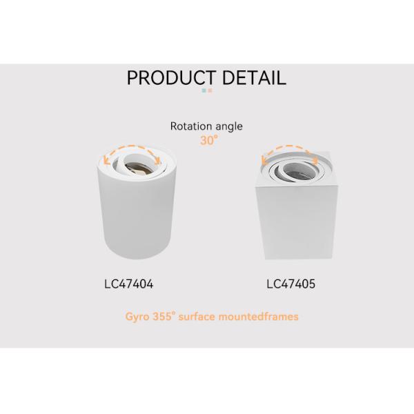 Gyro 355 Degree Round Surface Mounted Downlight Recycled Ocean Plastic