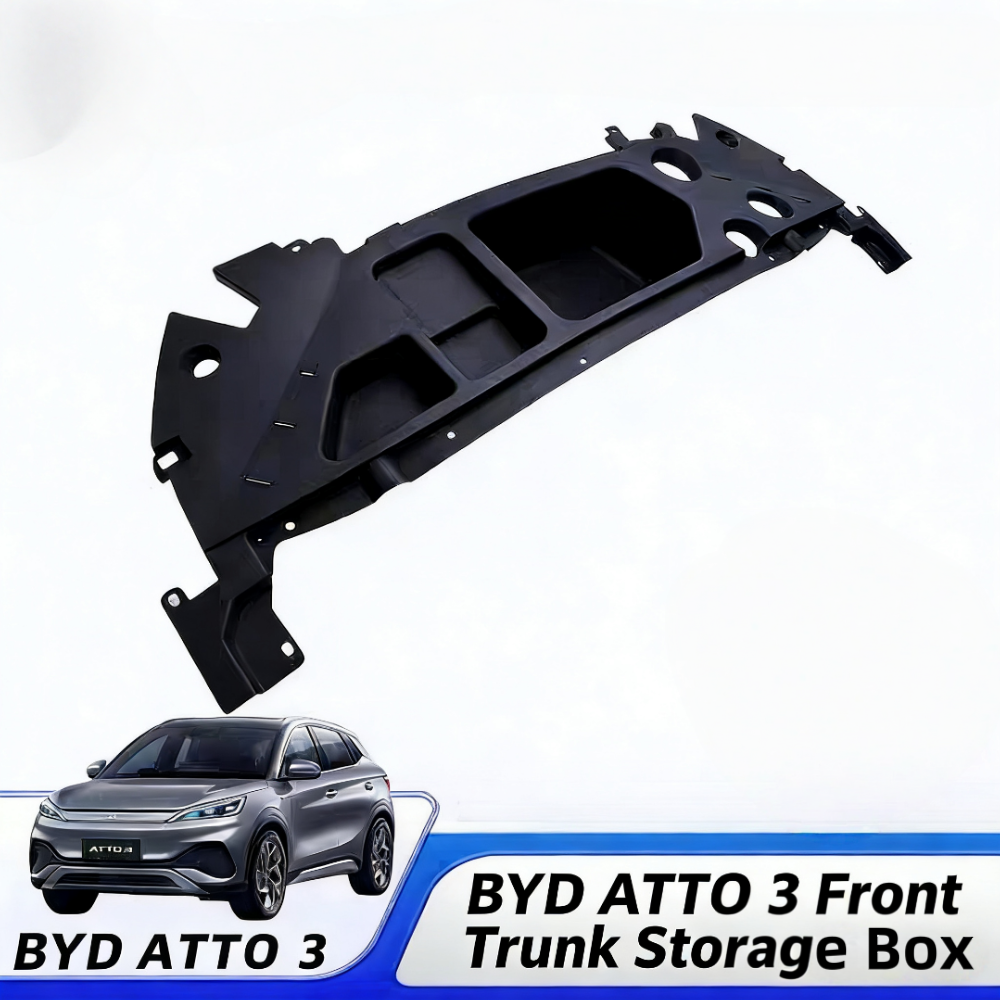 Front Trunk Organizer for BYD Atto 3 & Yuan Plus  Car Interior Storage Box EV Accessories for Front Trunk Car Accessories