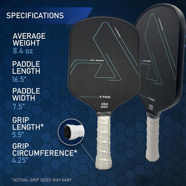 16.5''*7.5'' Selling Paddle Graphite Carbon Fiber Pickle Ball Rackets for Experience