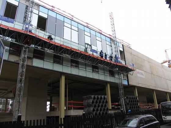 Scan Climber Design Window Cleaning Platform Galvanized Platform And Mast Section