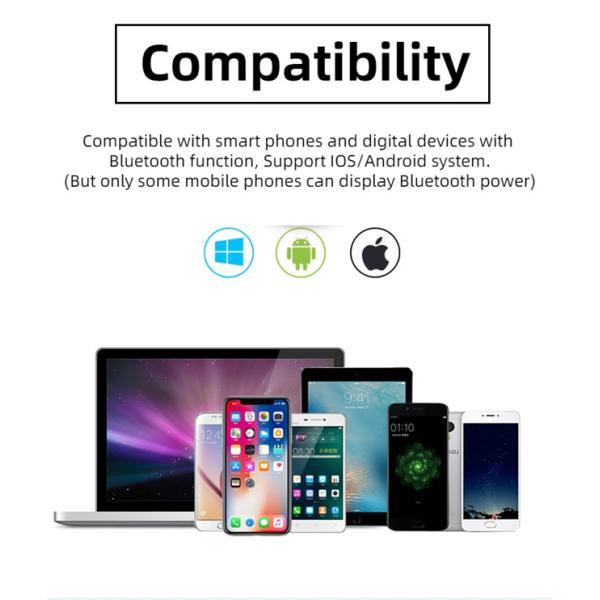 ENCL беспроводное Bluetooth касается контролю Earbuds портативному IPX4 2 в 1 дикторе