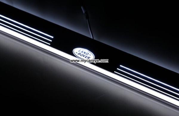 Range Rover car Led lights Moving door sill light Welcome Pedal sale