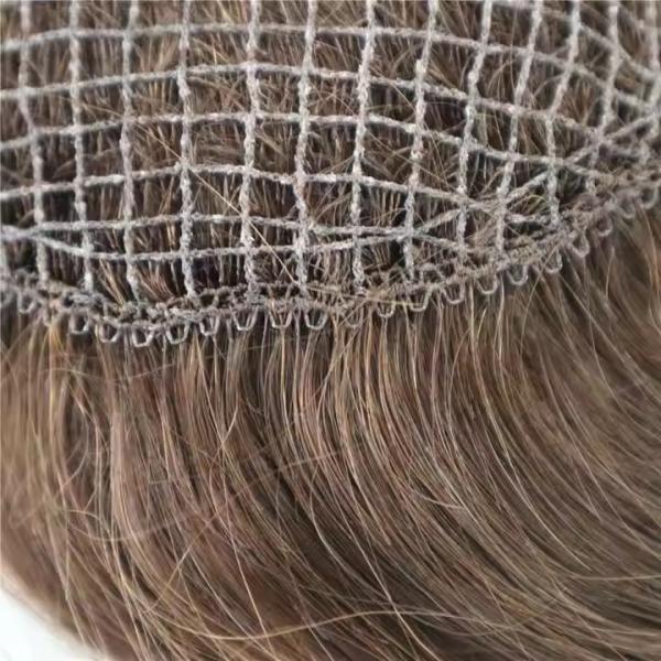 Hot Sale RAW Virgin Hair Topper Human Fish Net Women Topper Human Hair Toupee raw hair topper forwomen