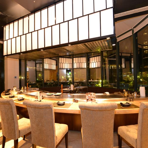 Commercial Teppanyaki Grill Table 1200mm-2400mm Stainless Steel 304