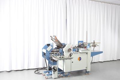 Máquina de dobramento de papel elétrica da largura 360mm com o segundo OEM da estação