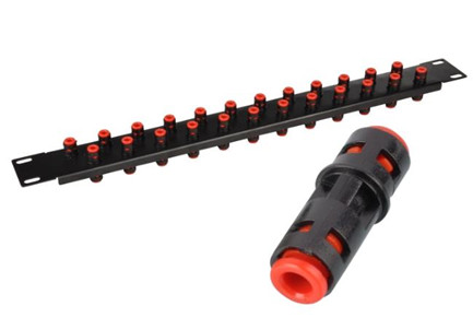 Соединители трубопровода перегородки микро- для дактированных кабельных сетей