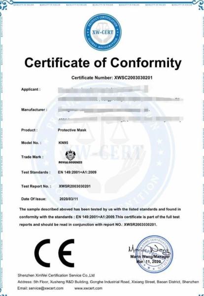 FFP3 Respiratory protection mask