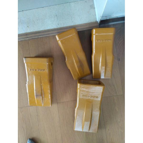 Фабрика марки TIG Hyundai R225 Экскаватор Кувшин Зубы 61Q6-31310RC, Экскаватор Зубная точка для копания