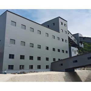 Завод по обработке отходов Промышленная стальная платформа Префабрикованная стальная конструкция Противоржавление