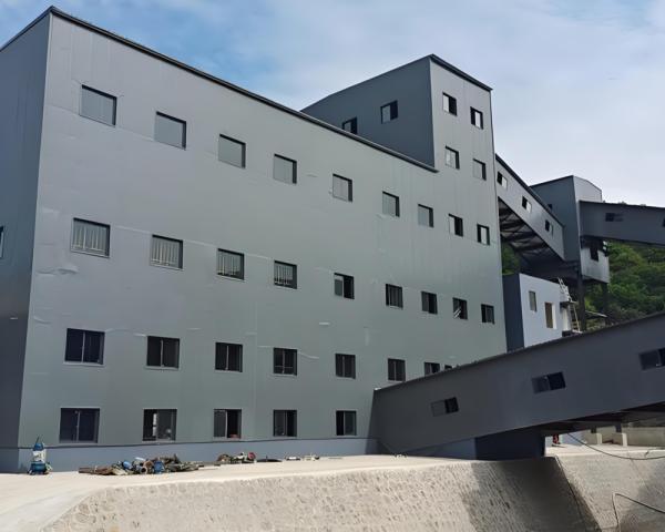 Waste Treatment Plant Industrial Steel Platform Prefab Steel Structure Antirust