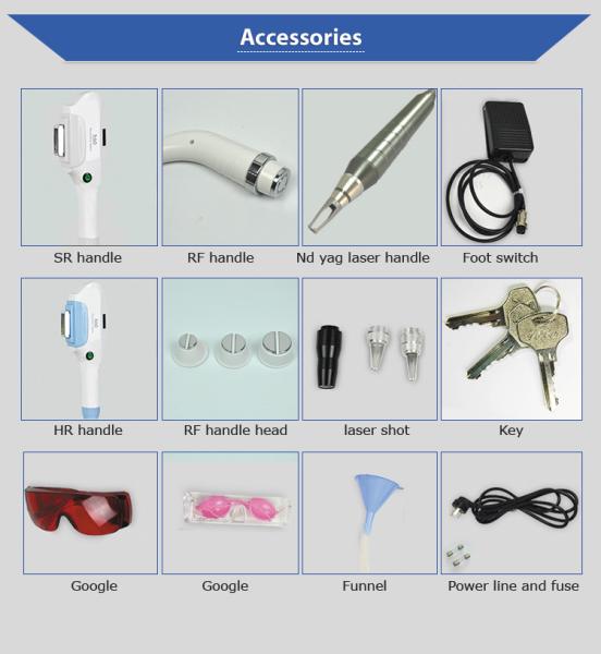D-813 IPL 3 In 1 multifunctional OPT Beauty Machine Pigment Removal device RF Skin Lift Whitening equipment for women