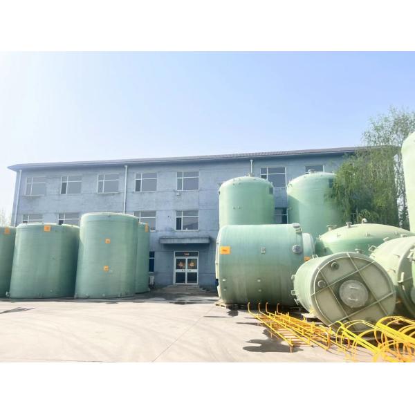 Cross Wound Frp Chemical Storage Tank Sewage Treatment OEM ODM