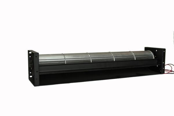 Aluminum Painted Industrial Cross Flow Fans , Low Noise DC Tangential Fan