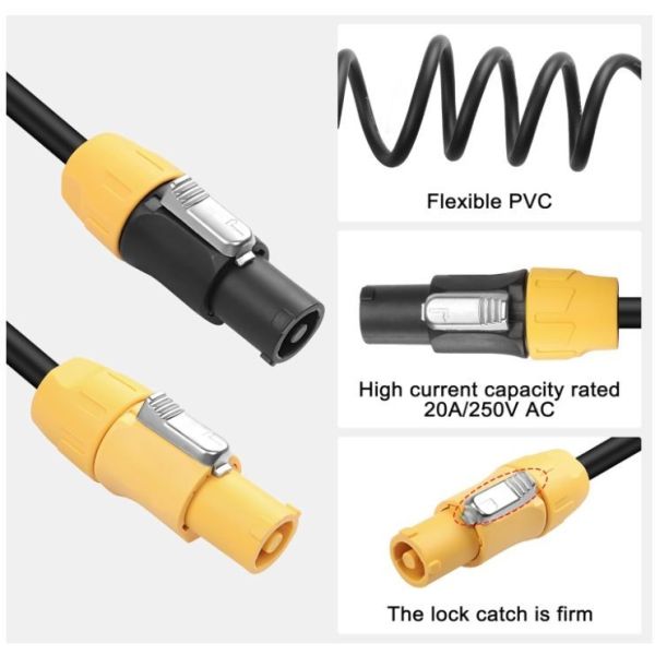 Hot Galvanized Powercon Power Connectors Volume Weight 100KG Engineered for Industrial Providing Electrical Connections