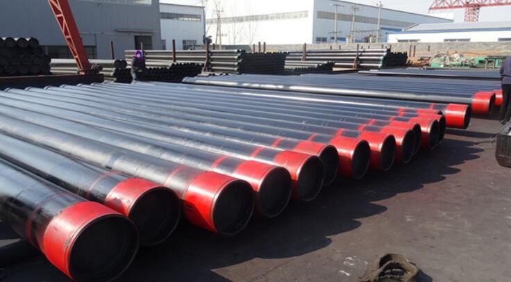 API Standard Seamless Steel Casing Pipe with Copper Coated Well Casing Material