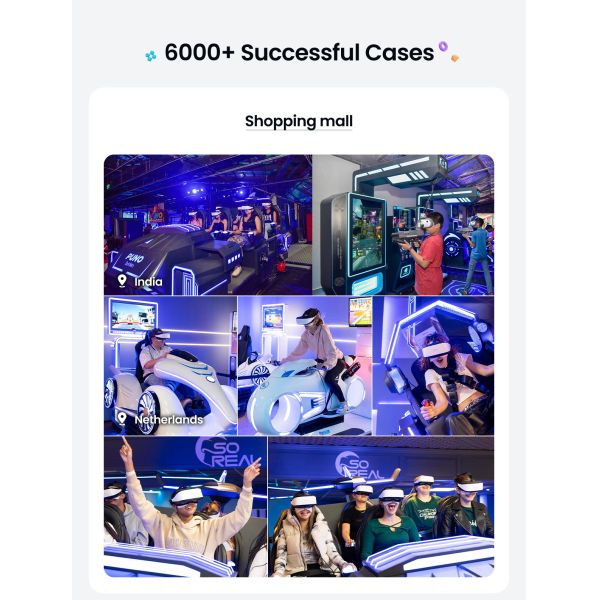 Virtual Reality Flight Simulator Amusement Park Rides Double Seats VR Flying Game Machine