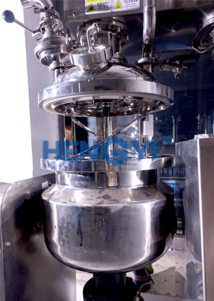 Mezclador emulsificador de vacío con elevación hidráulica de 20L para jabón líquido