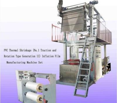 360  Rotary Die PVC Film Blowing Machine Latest Design SJ55×28-Sm1000