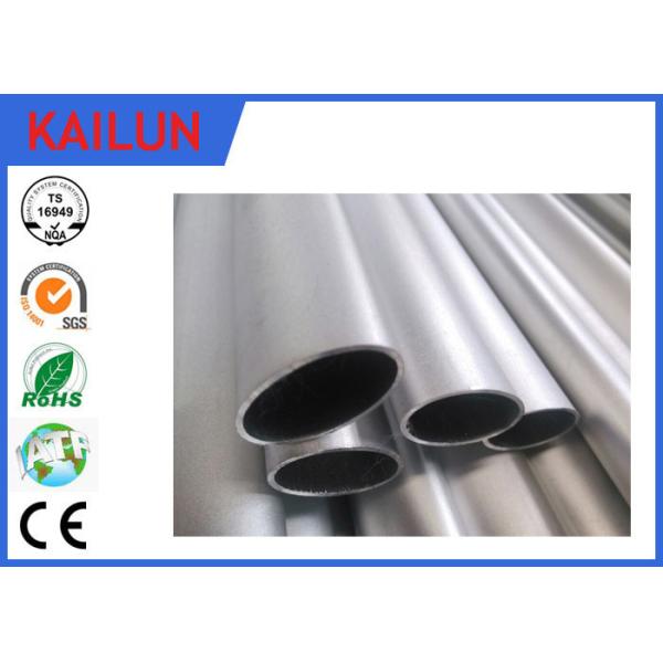 6000 Series Extruded Lightweight Aluminum Tubing , Polished Thin Wall Aluminum